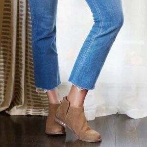 BEEK Falcon Bootie Chestnut Leather Suede Size 9.5 Women's